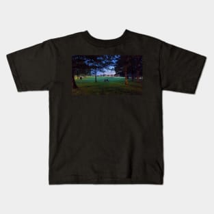 Edinburgh Meadows Dusk Kids T-Shirt